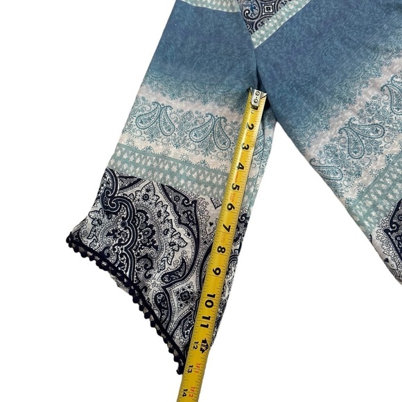 Catherines Open Front Paisley Cardigan Top Size 0X - Picture 13 of 17